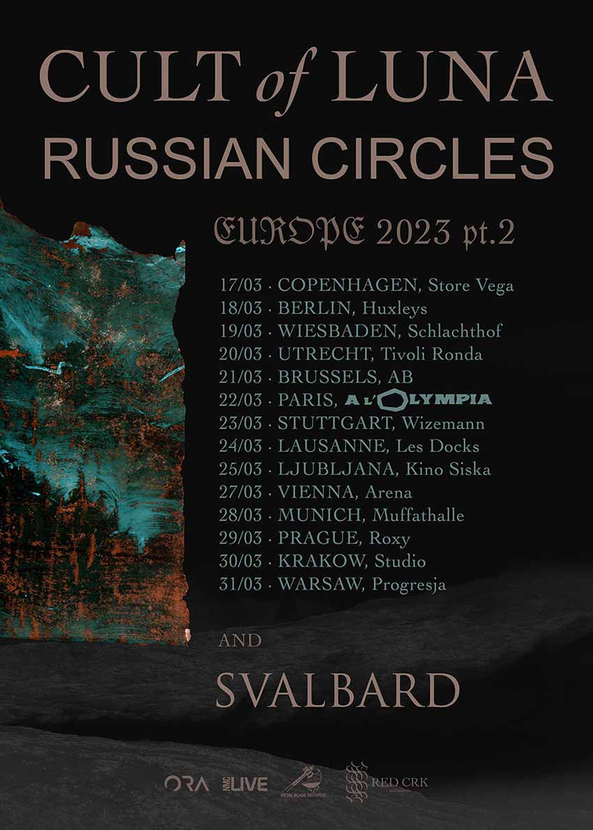 Cult of Luna Russian Circles tour dates