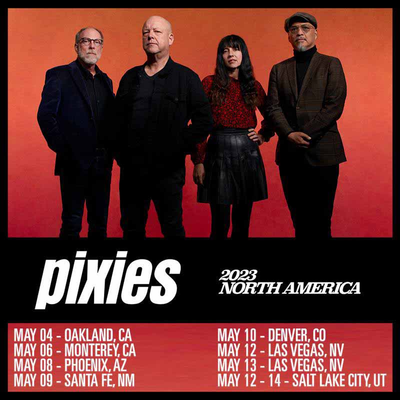 Pixies North American tour 2023