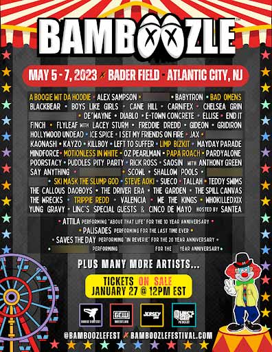Bamboozle festival 2023