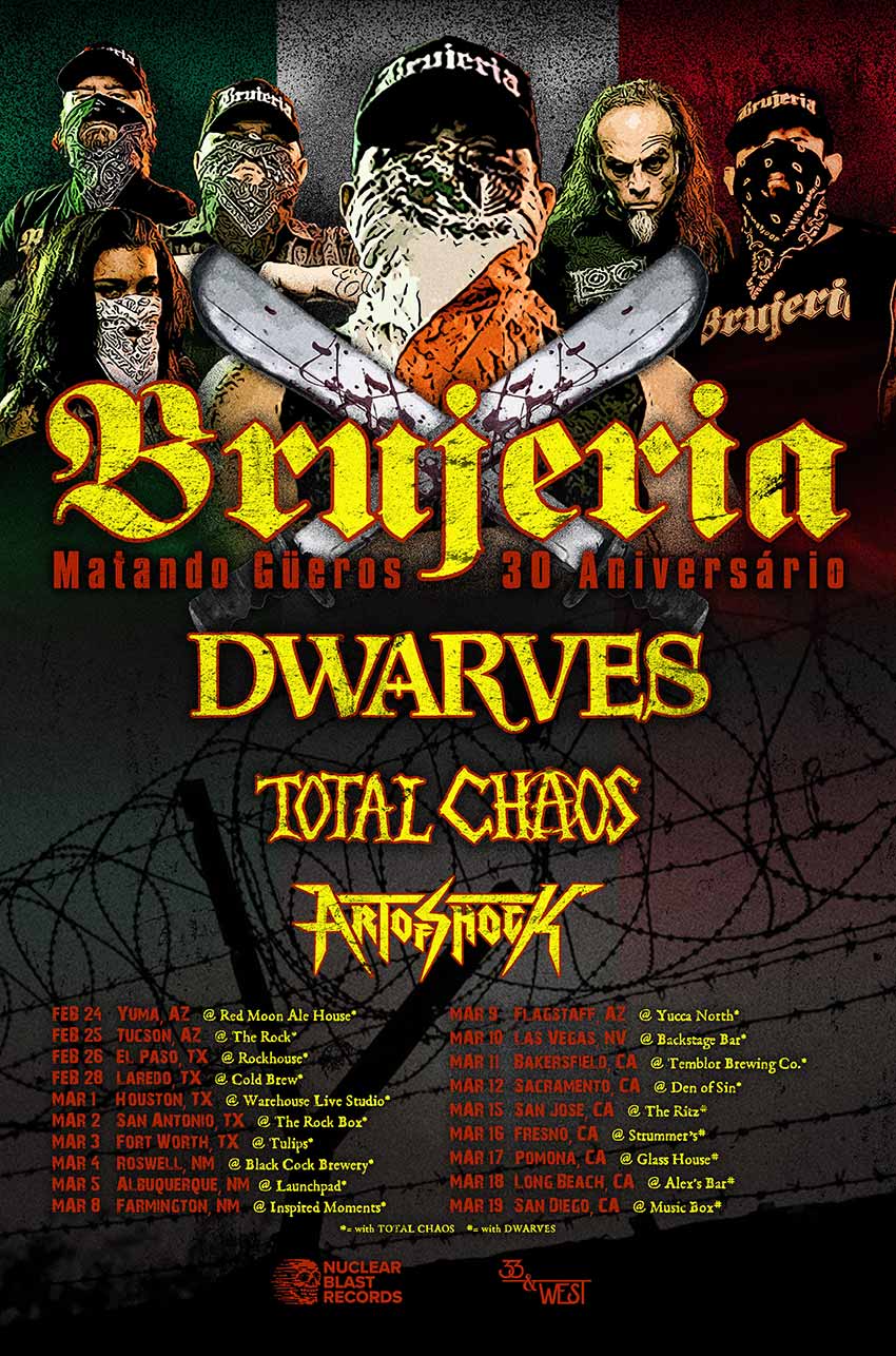 Brujeria metal tour dates 2023