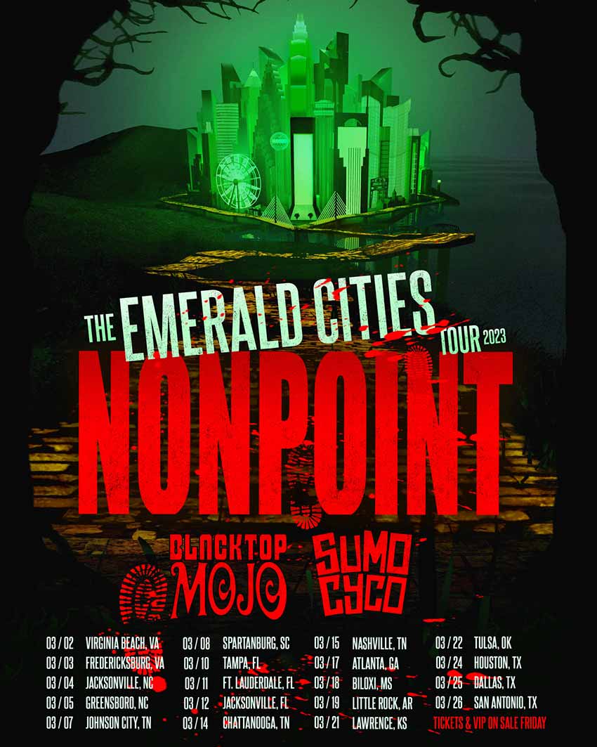 Nonpoint tour dates Oz 2023