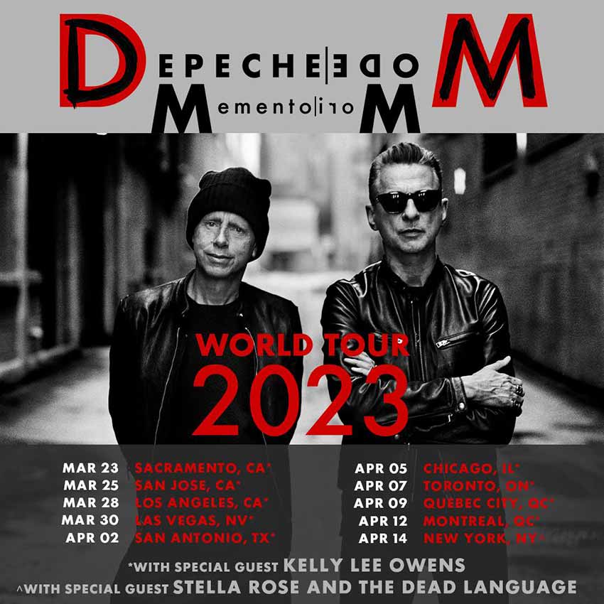 Depeche Mode Memento Mori tour dates