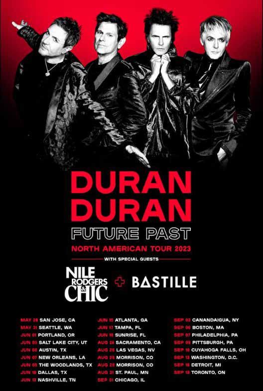 Duran Duran North American tour 2023