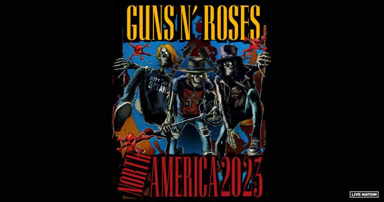 Guns N’ Roses tour dates 2023