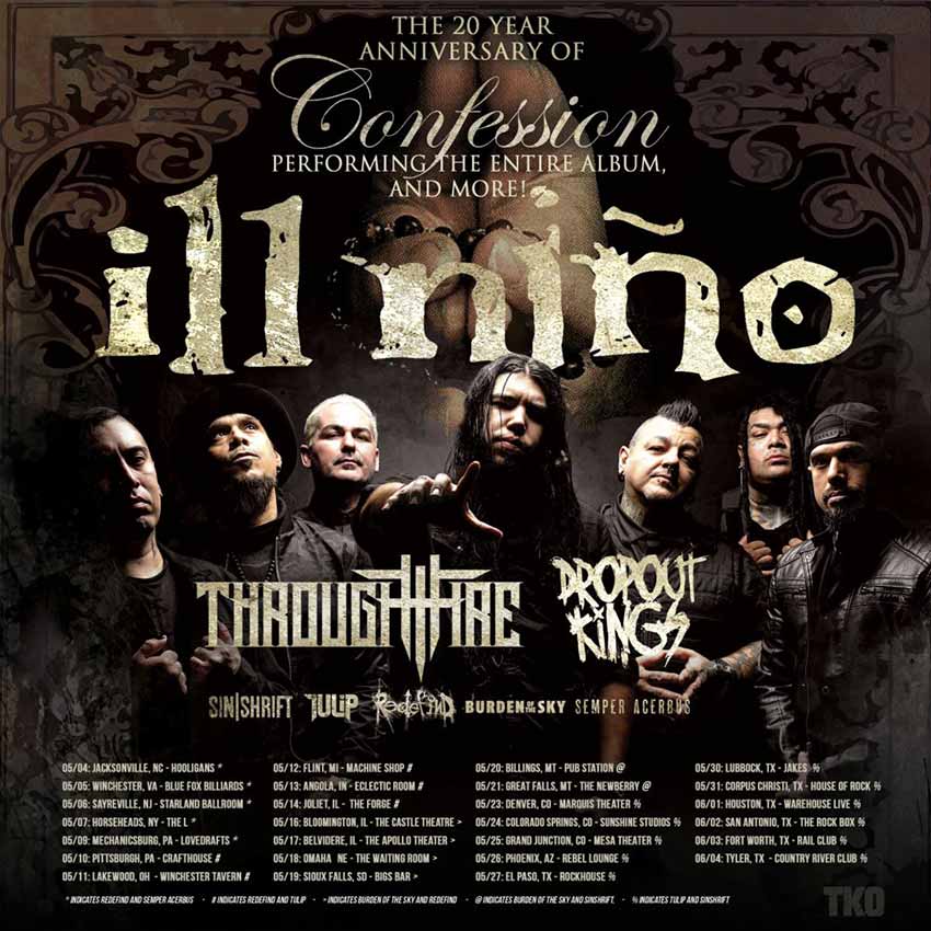 Ill Nino tour dates 2023