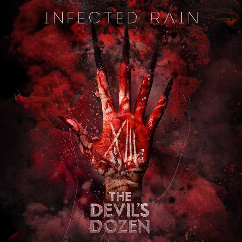Infected Rain The Devils Dozen cover art 2023