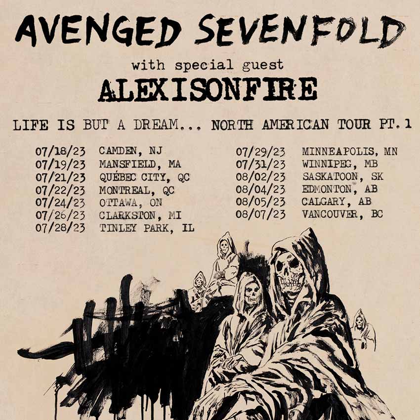 Avenged Sevenfold North American tour 2023