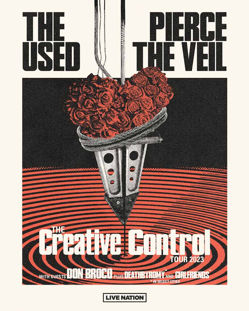 The Used Pierce The Veil 2023 co-headline tour