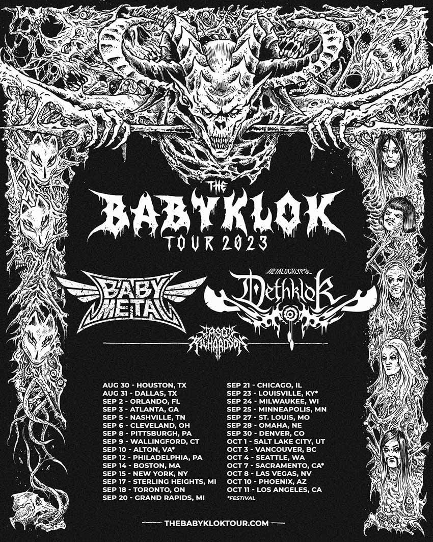 Babyklok tour dates for 2023