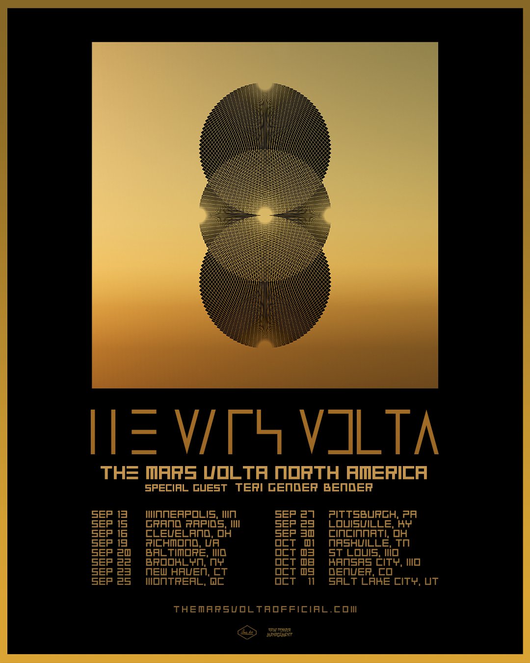 The Mars Volta new tour dates for this year