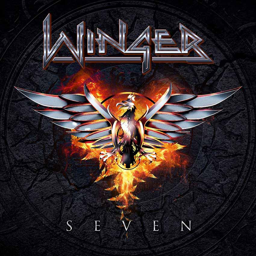 Winger Seven album cover art 2023