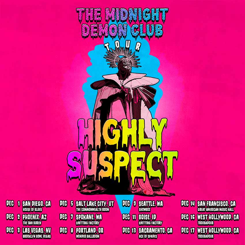 Highly Suspect tour dates 2023