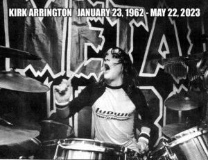 Kirk Arrington Metal Church drummer RIP