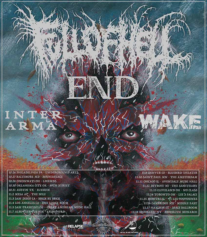 Full of Hell fall 2023 U.S. tour dates