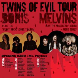 The Melvins Boris co-headline tour 2023