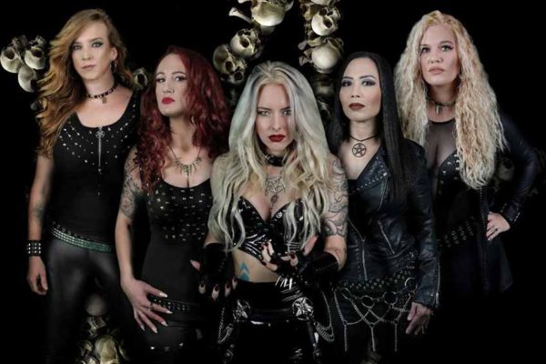 Burning Witches band promo photo from 2023