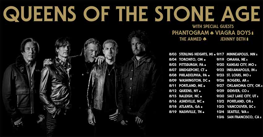 Queens of the Stone Age tour dates for 2023