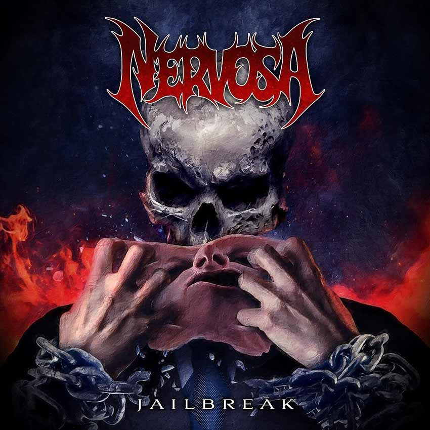 Nervosa Jailbreak new album cover 2023