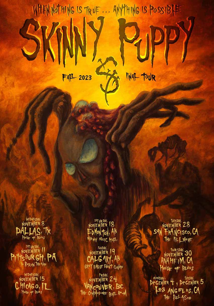 Skinny Puppy new shows for final tour