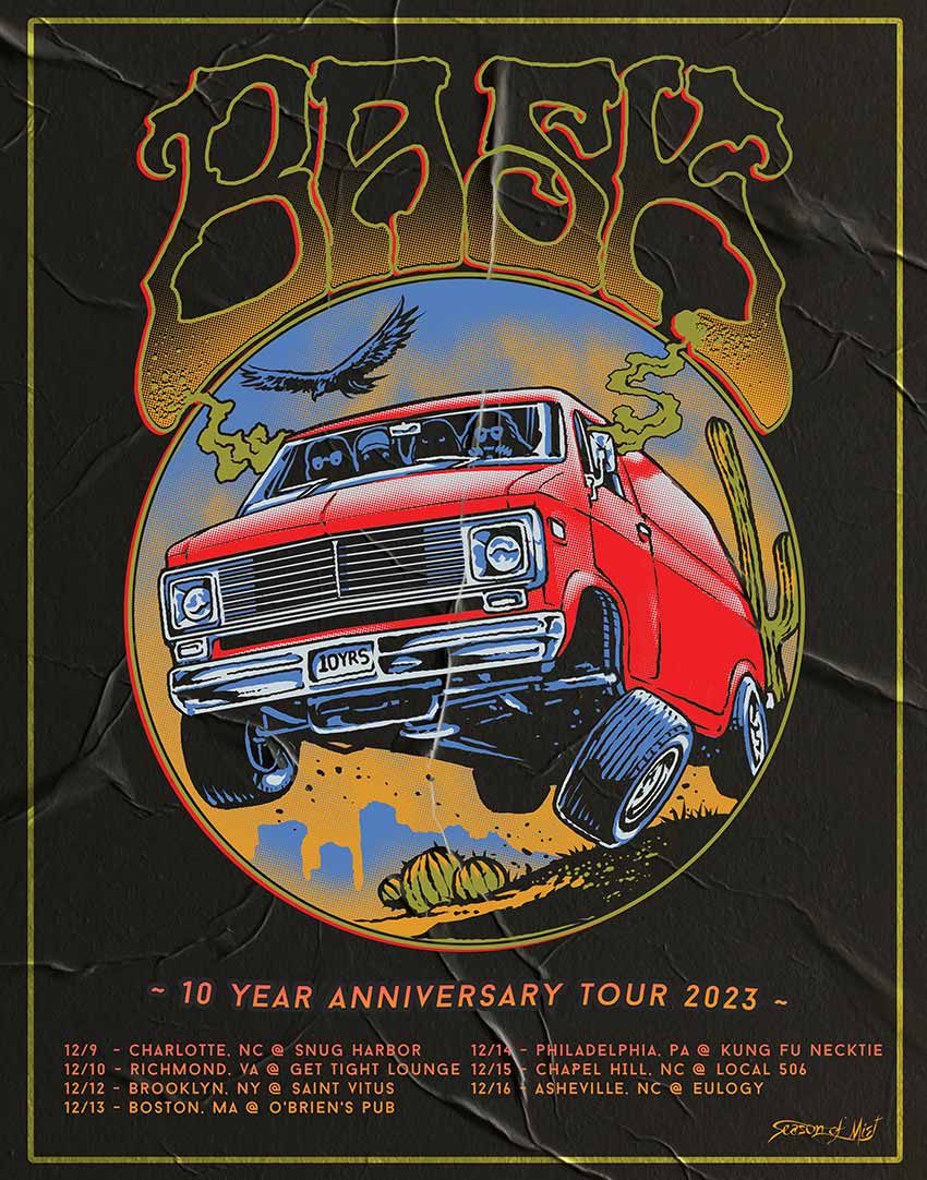 Bask 10-year anniversary tour dates 2023