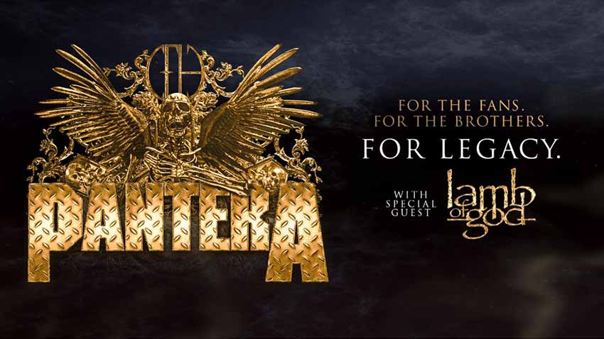 Pantera North American tour with Lamb of God