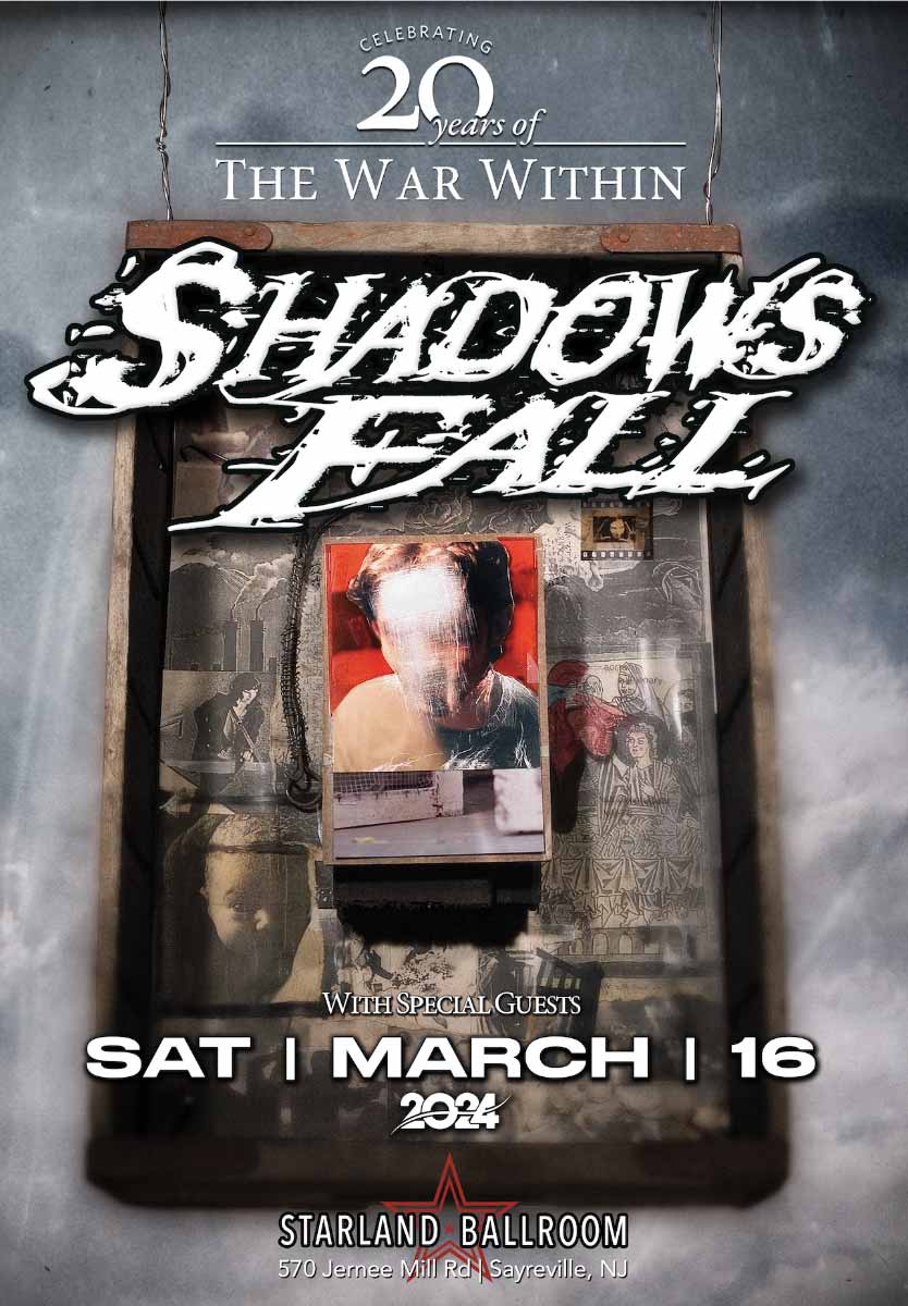 Shadows Fall Starland New Jersey show 2024