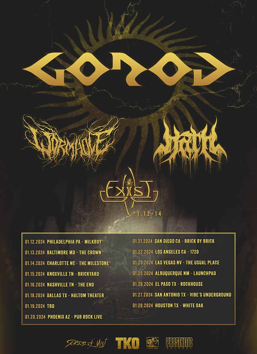Wormhole Gorod tour dates for 2024