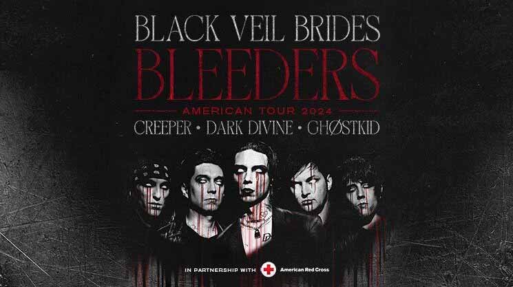 Black Veil Brides tour dates USA 2024