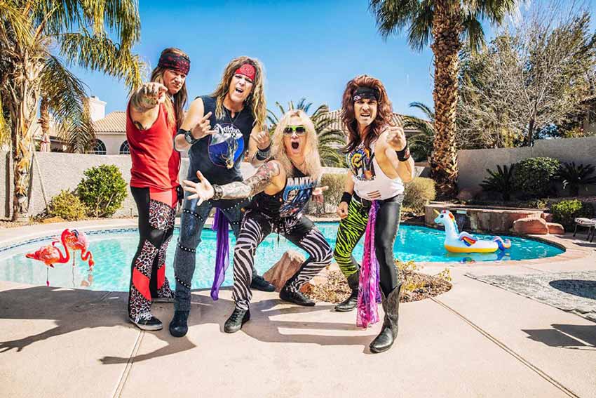 Steel Panther promo photo for 2023