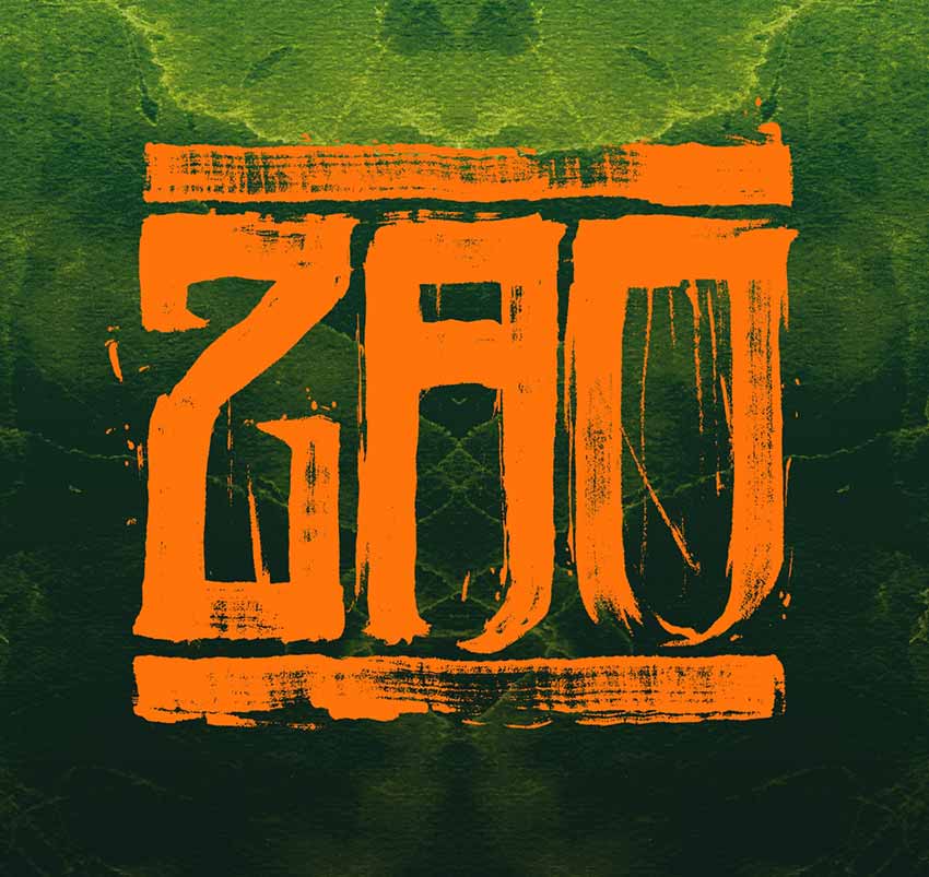 ZAO metalcore band logo 2023