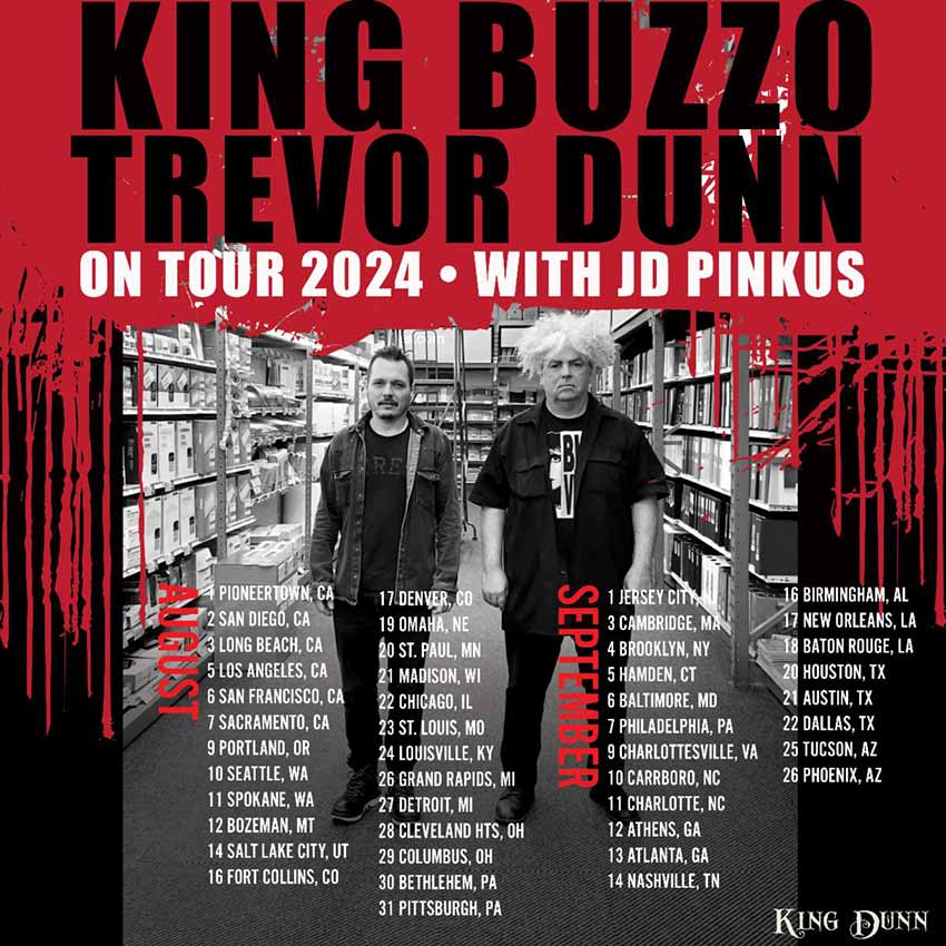 King Buzzo and Trevor Dunn announce tour dates together