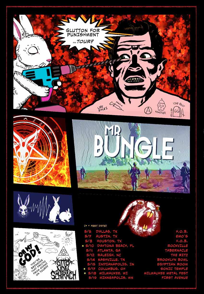 Mr. Bungle new tour dates for 2024