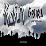 Korn tour flyer with Gojira and Spiritbox