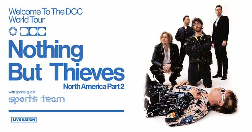 Nothing But Thieves tour dates 2024 promo