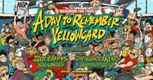 A Day To Remember and Yellowcard tour admat