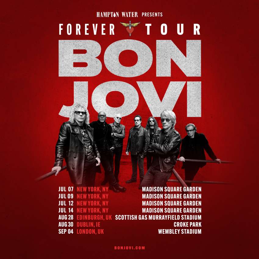 Bon Jovi 2026 world tour admat