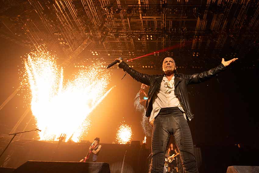 Iron Maiden live photo promo for upcoming 2026 North American tour