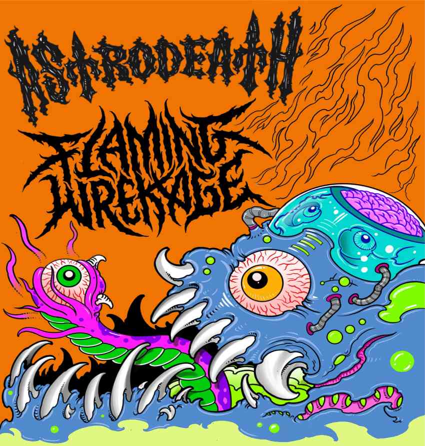 Astrodeath and Flaming Wrekage announce co-headline tour dates