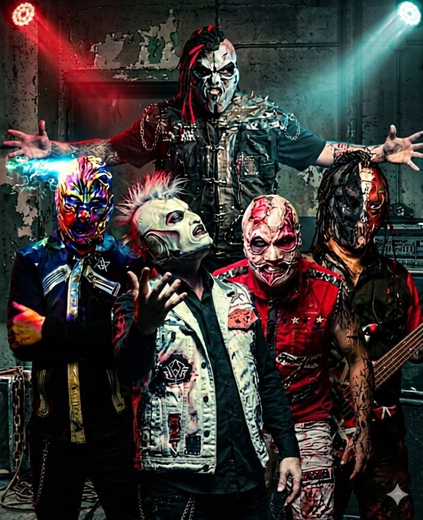 Amerakin Overdose band promo photo for 2026