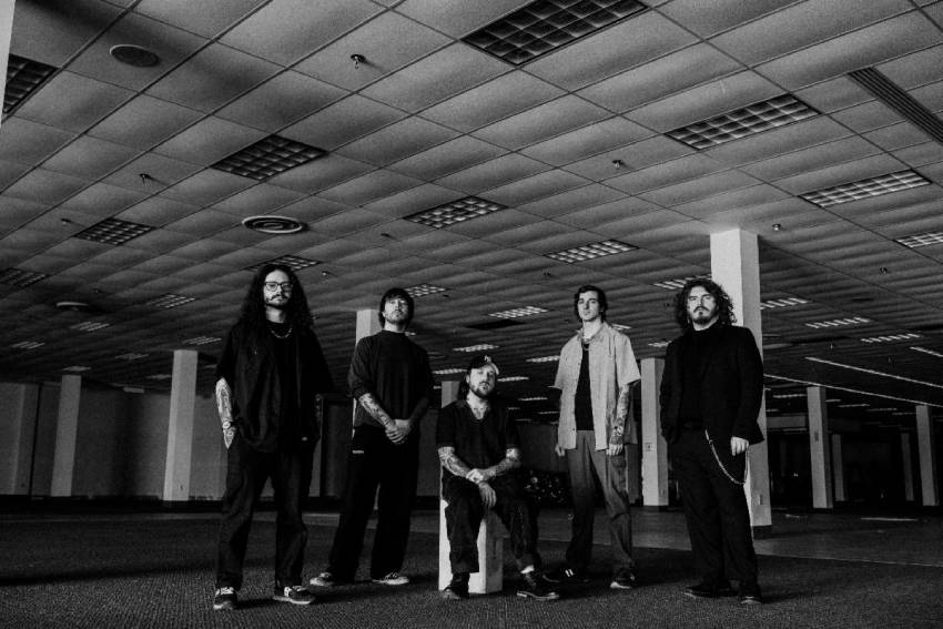 Boundaries band promo photo for new album 2026