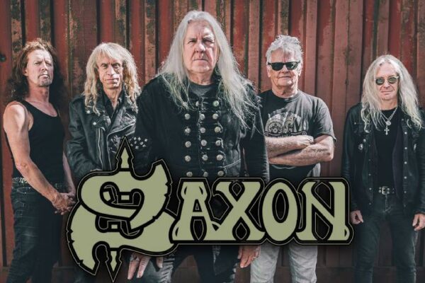 Promo photo for the band Saxon
