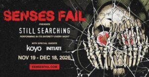 Senses Fail have announced a 2026 North American tour
