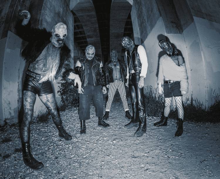 Promo photo for the band Squid Pisser