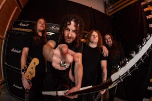 Airbourne promo photo for new album 2026