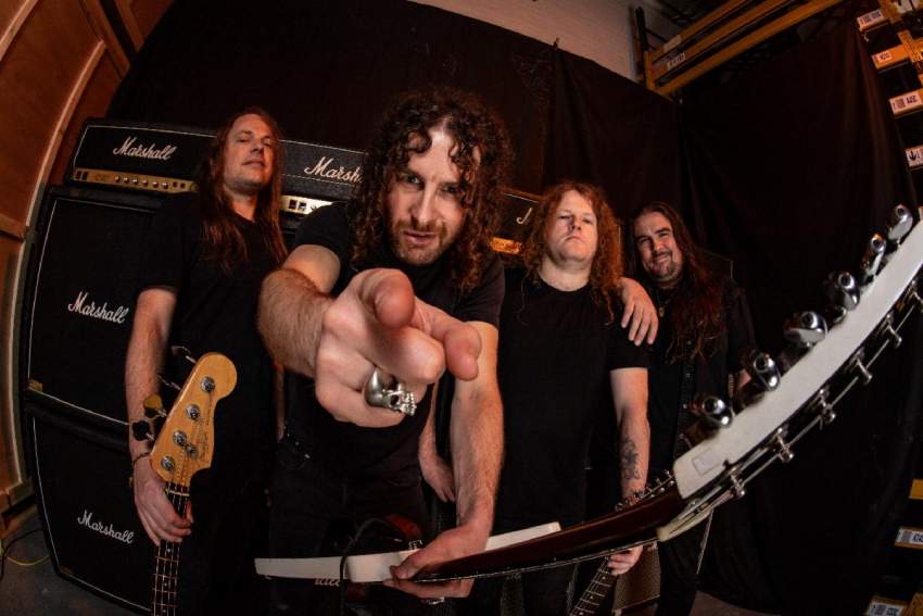 Airbourne promo photo for new album 2026