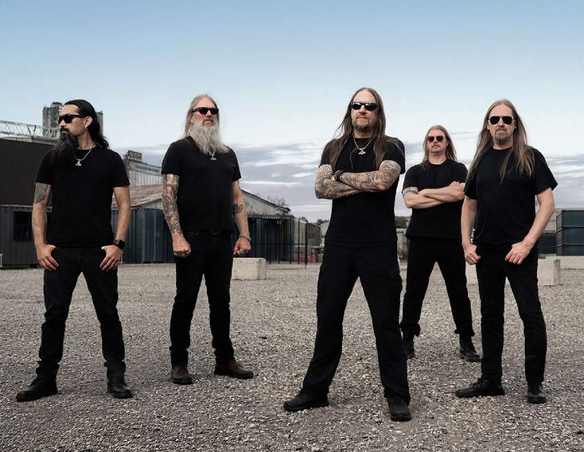 Amon Amarth promo photo for upcoming 2026 album