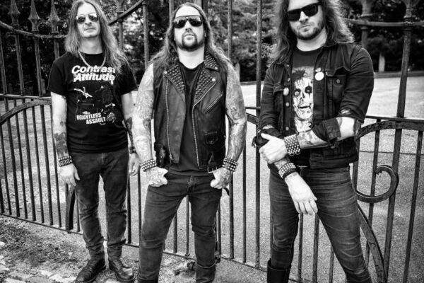 2026 promo photo for the metal band BAT