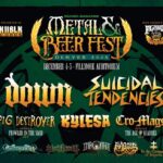 Fest flyer for the Decibel Metal and Beer Fest: Denver 2026