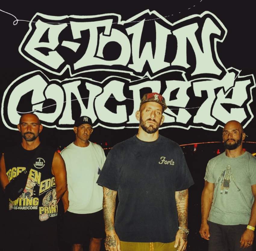E Town Concrete band promo photo