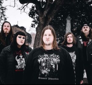 Promo photo for the death metal band Frozen Soul